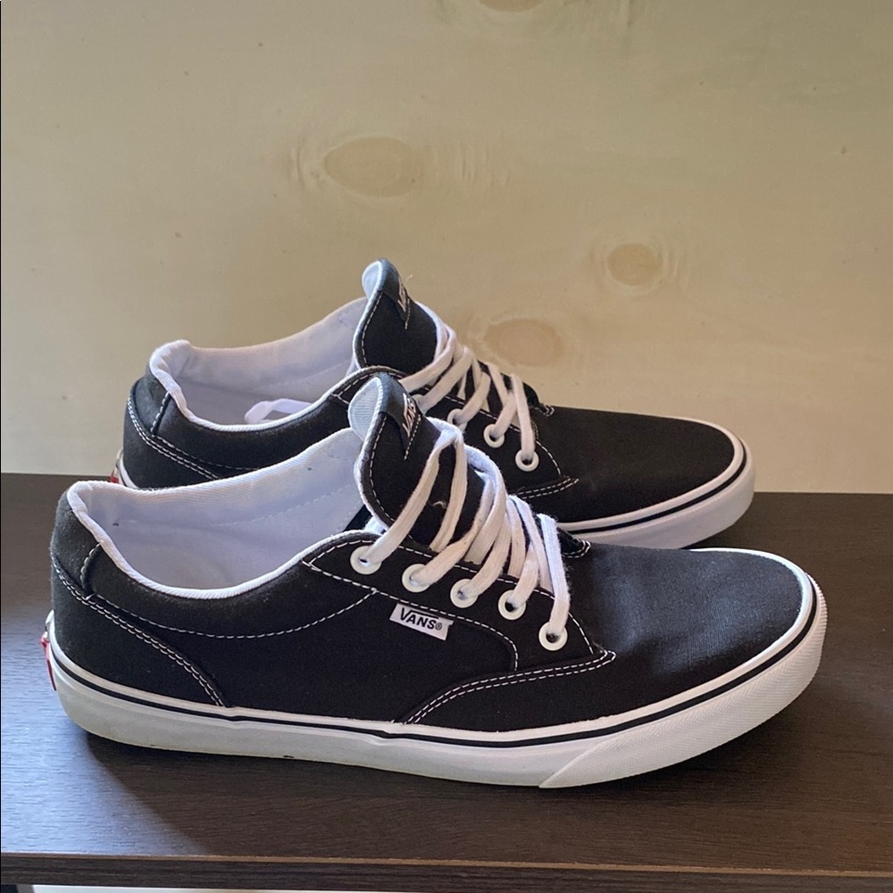 Vans Black and White Classic Sneakers